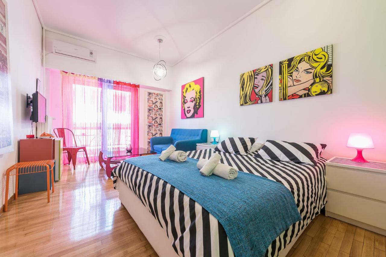Zenios Amintas-Pop-Artment For Two In City Center Athen Exterior foto