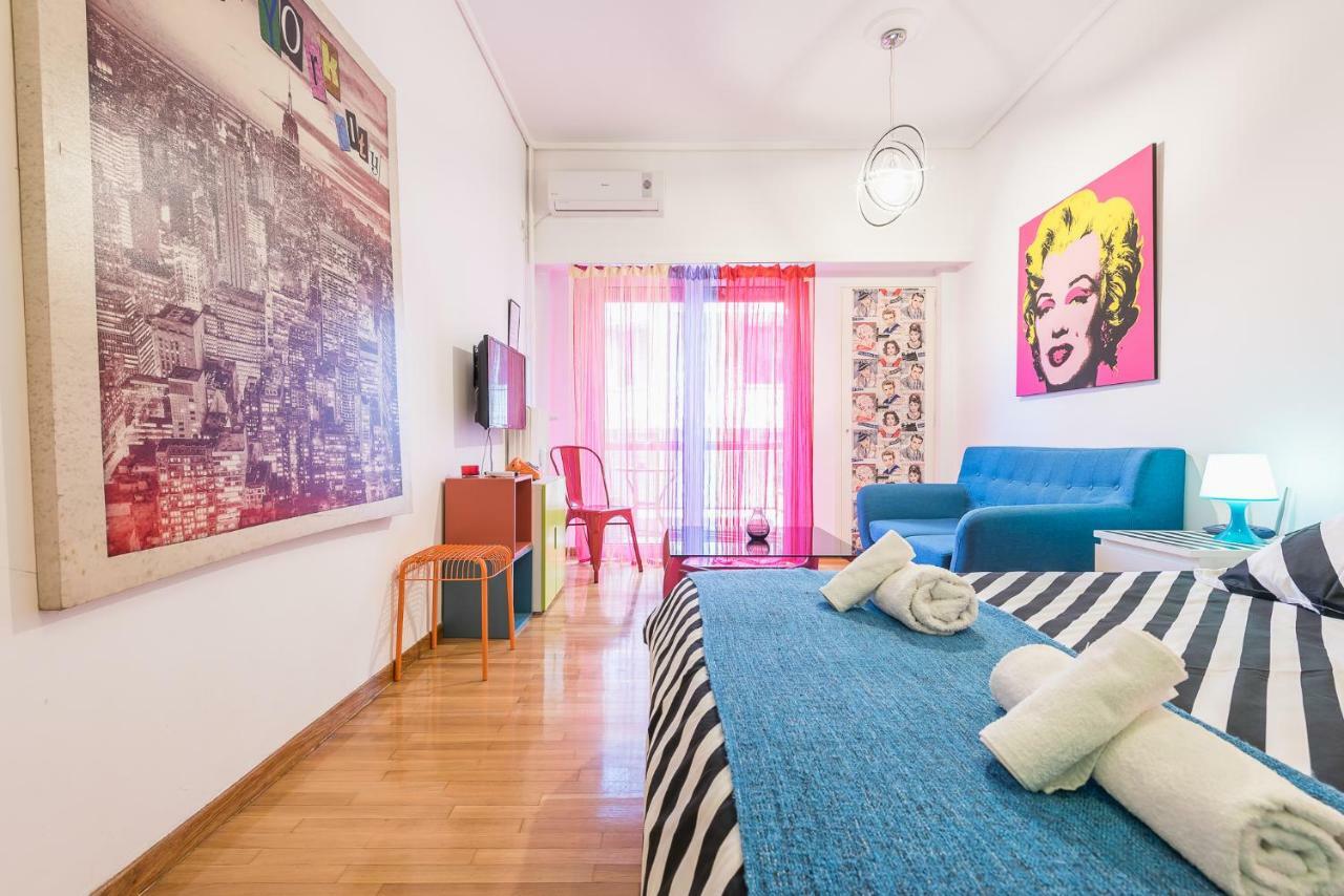 Zenios Amintas-Pop-Artment For Two In City Center Athen Exterior foto